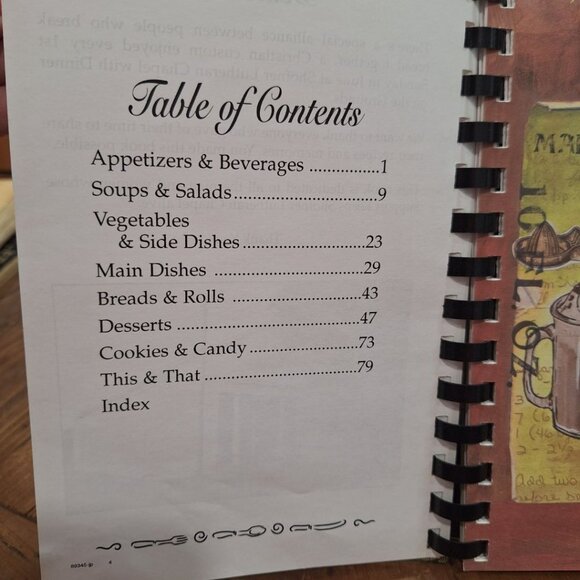 Shofner Lutheran Chapel Bicentennial Cook Book 08 Recipe Bedford County Tennesse - Picture 3 of 10